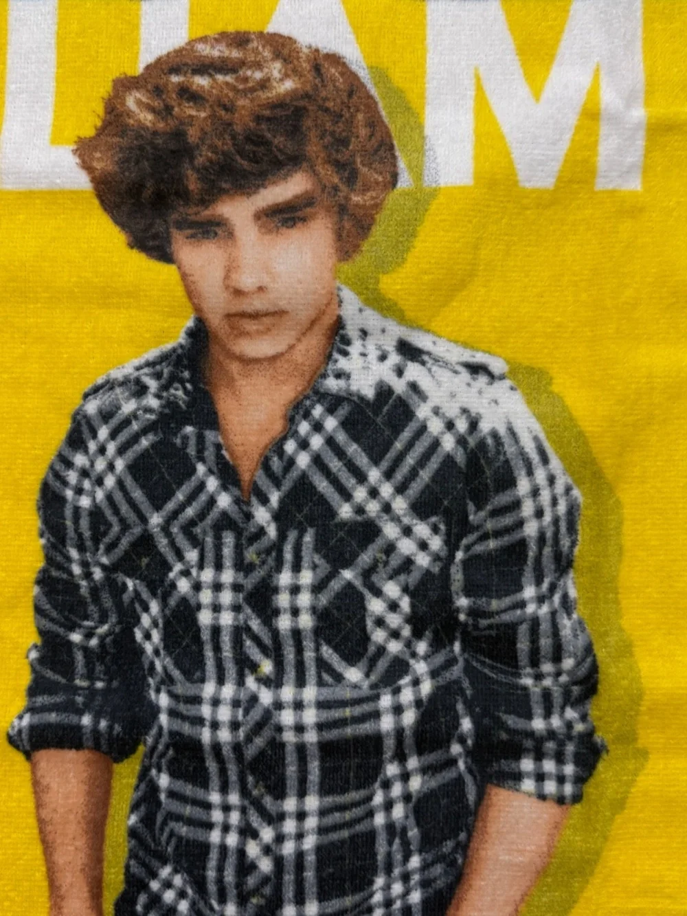 One Direction 2013 Beach Towel Harry Styles Liam Zayn Niall Louis 1D 28 x 58 New